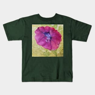 Purple Flower Kids T-Shirt